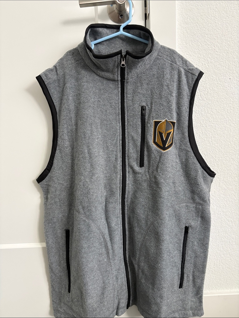 Men's Gray Las Vegas Golden Knights Vest